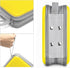 CD Case, 40 Capacity Hard Plastic CD/DVD Holders Wallet, Storage Binder for Car Home Office Travel (Yellow)