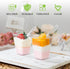 60Pack 5oz HOMIP Plastic Dessert Cups with Spoons (No Lids) Ideal for Yogurt Parfaits, Pudding, Fruit, Ice Cream