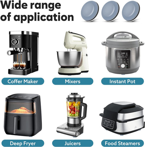 20 PCS Appliance Sliders for Kitchen Appliances, Self-Adhesive Small Kitchen Appliance Slider for Coffee Maker, Air