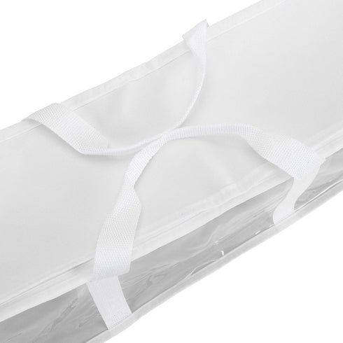 Fasmov White DVD Storage Bags, Hold up to 160 DVDs (40 Each Bag), Set of 4