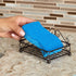 Home Basics Sponge Holder for Sink (Bronze) | Scroll Design Kitchen Sponge Holder with Open Structure and Raised Feet