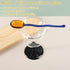 Turbokey 6.1 Inches Glass Spoons, Heat Resistant Transparent Crystal Teaspoons Mini Coffee Stirring Spoon,for Cold