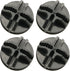 HJ Garden 10PCS Plastic Wire Cube Connectors - Wire Grid Cube Storage Shelving Unit Connectors, Closet Clasp Buckle