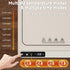 7 Food Warming Mat - Level Temperature flash heat Silicone Electric Warming Trayrolled-up food warmer