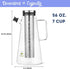 BTaT Cold Brew Coffee Maker, Iced Coffee Maker, 2 Liter, 64 oz, Cold Brew System, Tea Pitcher, Coffee Accessories