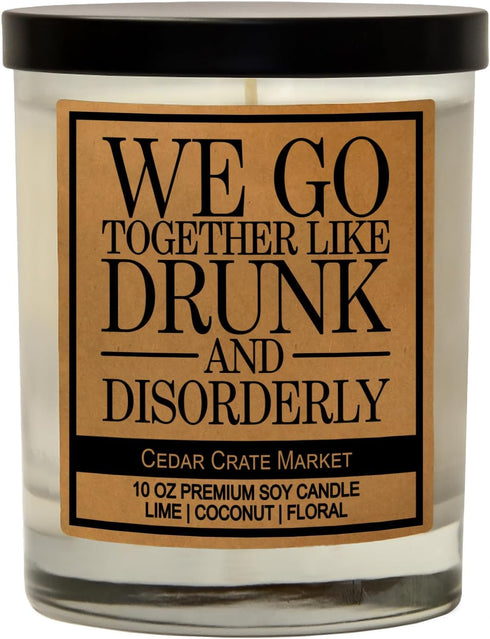 Cedar Crate Market Funny Candles for Women, Adult Humor Friendship Gifts, Inappropriate Candles, Bestie Presents, Made