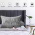 Emvency Throw Pillow Cover, Rustic Gray Follow Your Dreams Decorative Pillow Case, 20x30 Inch Queen Size Cushion