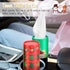 8 Pcs Christmas Car Tissue Holder with Facial Tissue Bulk Xmas Cylinder Tissues Boxes Travel Tissue Tubes for Car Tube