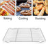 P&P CHEF Baking Rack Set of 2 - 16.6''x11.6 Stainless Steel Wire Cooling Drying Roasting Rack