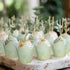 Whaline 200Pcs Sage Green Gold Dots Tulip Cupcake Liners, Greaseproof Muffin Baking Liners for Party Decor