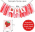 BEADED 1st 1st Strawberry One High Chair Banner - Strawberry Party Decoration,Berry First High Chair Garland,Highchair