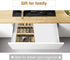 3-Tier 1 Pack Bamboo Drawer Spice Rack Wooden Kitchen Cabinet Spice Organizer Spice Jar Holder, Medicine/Health