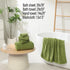 39x78 Inch Sets 6 80% Green,6) YTYC Towels, Oversized Bath Sheets for Adults Luxury Extra Large Bath Towels of Super