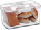 Gifhomfix Bread Box Bread Boxes for Kitchen Counter Airtight, Time Recording Bread