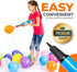 Hand Air Pump for Balloons - 9" Portable Manual Balloon Pump for Inflatables, Pool Floats, Party Garlands