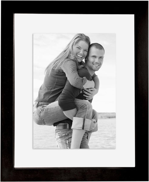 MCS Wood Float Frame, 8x10 Inch, Black (21119)