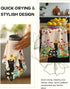 Set 2 18x26 Inch Miss Adola Flour Sack Kitchen Towels - of Spring Dish Towels with Hanging Loop Absorbent Reusable