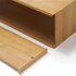 Countertop Hand Towel Box Cover Compatible with Kleenex Disposable Paper Hand Towels, Bamboo Wood Hand Towel Holder
