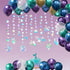 Cheerland Under the Sea Party Garlands, Iridescent Mermaid Birthday Decorations Balloon Garland for First Birthday