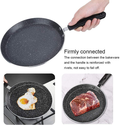 Non Stick Frying Pan, Egg Pan, 10 inch Nonstick Electric Ceramic Induction Skillet for Kitchen Cooking