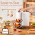 Countertop 3D Standing Paper Towel Roll Holder for Coffee Lovers Women Men, Farmhouse Kitchen Decor and Accessories