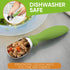Spring Chef Green Heavy Duty Ice Cream Scoop, Non-Slip Handle, Professional Metal Kitchen Tool