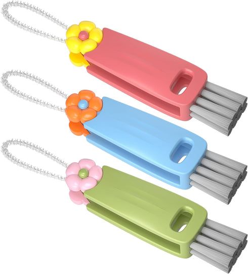3 in 1 Cup Lid Gap Cleaning Brush Set, Multifunctional Bottle Cleaner, Home Kitchen Crevice Brush Tools (3Pcs)