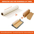 Silicone Baking Mat Roll, Cut to Size Non-slip Pastry Mat, Non-Stick Reusable Liner for Ovens
