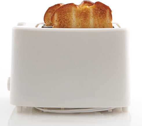 Continental Electric CE-TT011 2 Slice Electric Toaster, White