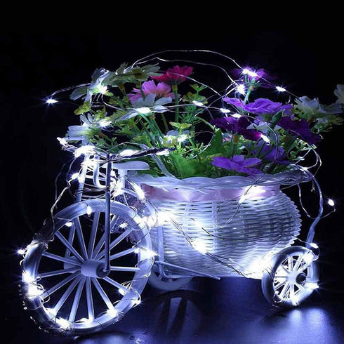 ZNYCYE 10 Pack Fairy Lights Battery Operated, 10ft 30 LED String Lights 8 Modes with Timer Waterproof for DIY Wedding