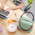 2PCS Reusable Lunch Tote Bags, Portable Insulated Lunch Cooler Bag for Picnic Office Beach (Green+Red)