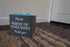 Disposable Shoe Cover Box for Realtor Listings and Open Houses, Please Cover or Remove Shoes Bin (Grey)