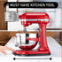Upgrade Mixer Slider for Kitchenaid Mixer, Sliding Tray Kitchen Appliance Slide Tray with Smooth Rolling Wheels for
