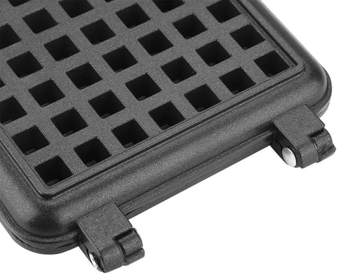 Mini Waffle Maker Pan, Nonstick Coating Waffle Baking Mold Plate for Stovetop Belgian Waffle Sandwich Toaster