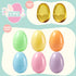 48 3.15" 2 JOYIN PCS Pastel Easter Eggs + Golden Eggs, Empty Easter Eggs Fillable, Colorful Plastic Eggs Bulks