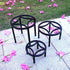 Zhongma Set 3 220 LBS of Fully Assembled Metal Plant Stand for Heavy Potted Plant for Home Indoor and Outdoor, Capacity