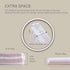 Large Mesh Laundry Bags for Delicates, 2 Jumbo XXL Durable Wash Bags with Zipper, Organizer for Clothes