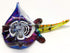 Manta Ray Figurine Handmade Glass – Tiny Blown Glass Animal – Miniature Collectible Ocean Décor Gift