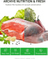 Syntus Food Vacuum Seal Roll Keeper, 11" x 75' and 8" x 75', Commercial Grade Vacuum Sealer Bag Rolls with Cutter