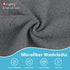 5 Pack 11.5x11.5 Inch, Orighty Washcloths, Microfiber Face Towels, Highly Absorbent and Soft Feel Wash Cloths & Hand