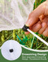 4 Pack (5Ft 4Ft+3.2FT 2.7FT/4PACK) Bird Netting for Garden Protection - Garden Netting Pest Barrier