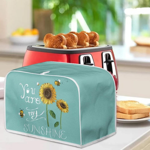 2 Slice Toaster Dust Cover, Kitchen Bakeware Protector, Dustproof Fingerprint Protection, You Are My Sunshine