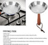 Non Stick Frying Pan, Skillet Omelette Pan for Induction Cooking, Gas or Electric, Non Stick Frying Pan, Egg Frying Pan, Stainless Steel Frying Pan, Gifts (12CM) by Dpofirs