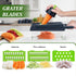 12 1 HomeHacks Vegetable Chopper Vegetable Cutter, in Kitchen Gadget, Dicer, Slicer, Onion Cutter, Salad, Cheese Grater