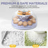 GleeGearNex 12 Gen I - Egg Automatic Incubator, Steady Humidity with Auto-Refill, Stable Temp Control, Auto Egg