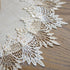 15 Inch ARTABLE Grey Lace Doily Linen Table Topper Scarf Placemat Round Small Coffee Farmhouse Table Cover Rustic