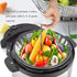 Veggie Steamer Basket, Stainless Steel Folding Vegetable Steamer Insert, Expandable for Various Size Pots (5.5" to 9")