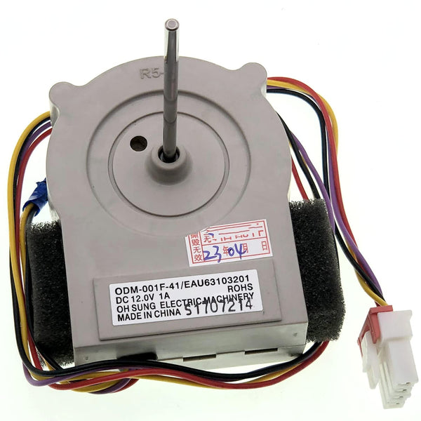 EAU63103201 ODM-001F-41 Refrigerator Evaporator Fan Motor for Kenmore, Kenmore Elite, LG Refrigerator