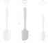 DI ORO Silicone Spatula - 600°F Heat-Resistant Rubber Kitchen Utensil for Baking, Scraping, Mixing - BPA Free,