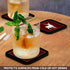 3D Rose Buffalo Plaid Buck Soft Coasters, Multicolor